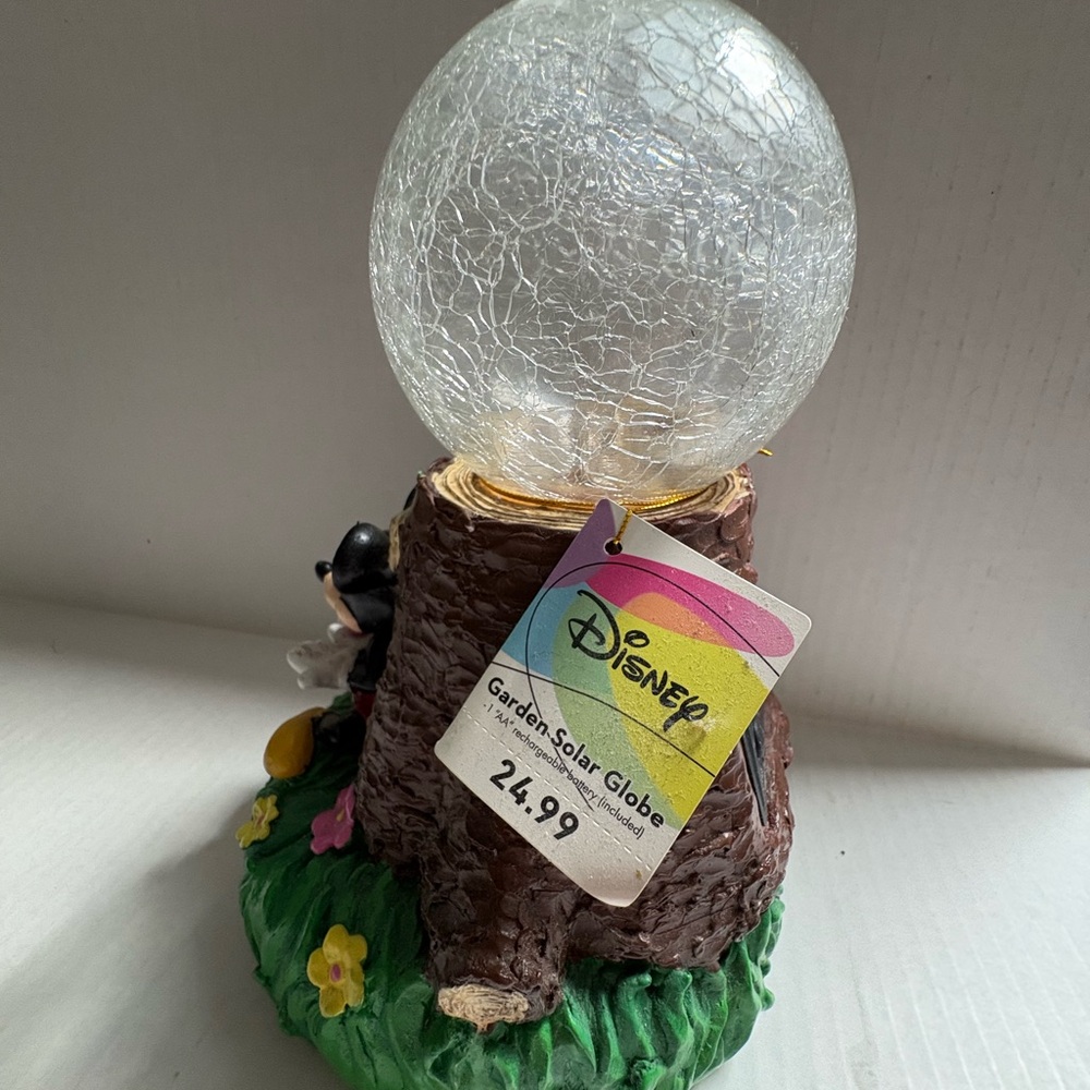 Disney Garden Solar Globe with Multicolor Design New Mickey Mouse - Picture 5 of 11
